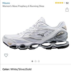 Mizuno wave prophecy 6 running sneaker